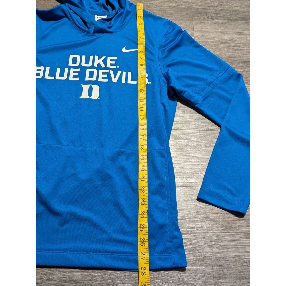Nike Duke Blue Devils Sideline Lightweight Dri-Fit Long Sleeve Hoodie Size Small